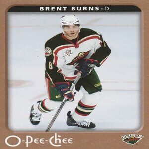 Brent Burns - 2006-07 O Pee Chee Hockey Card